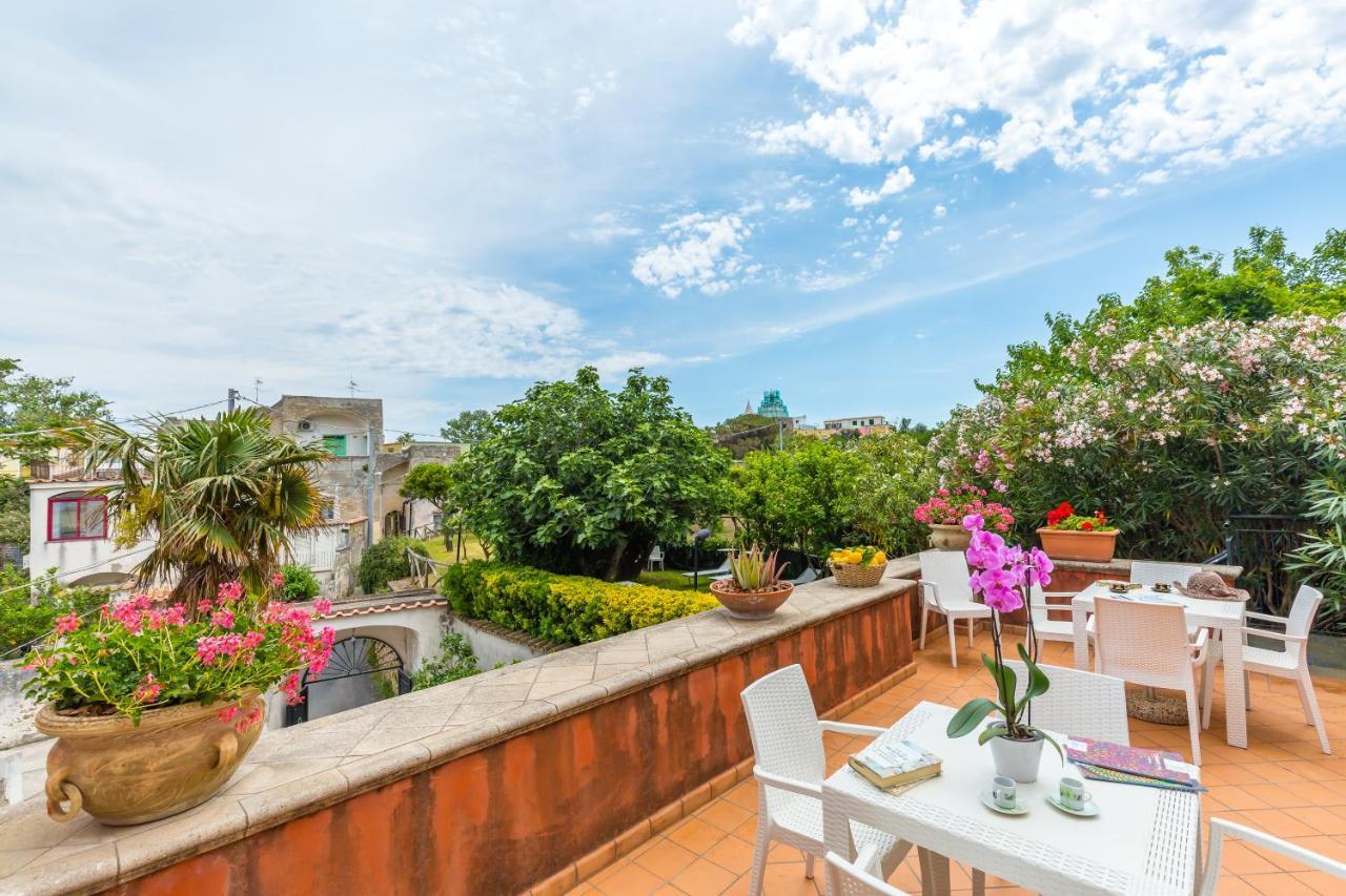 Апартаменты La Terrazza Sul Giardino Прочида Экстерьер фото